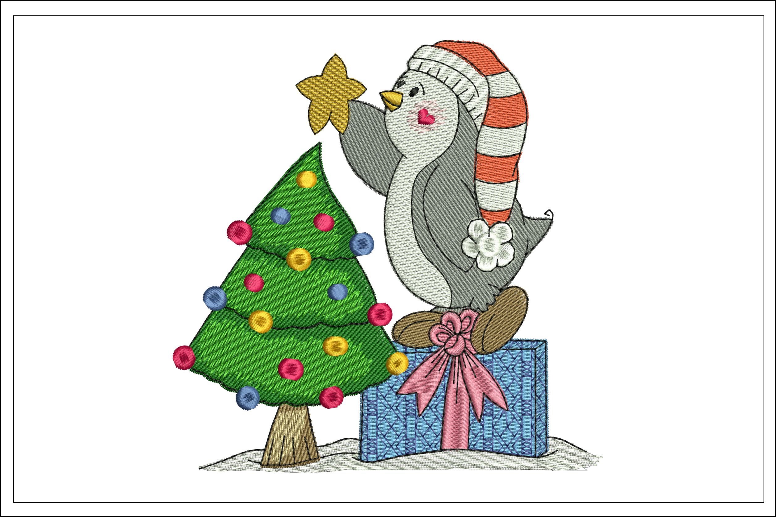 Christmas Tree Penguin