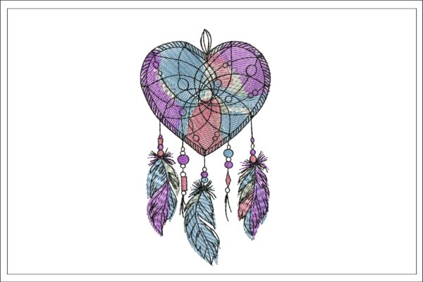 Heart Dream Catcher