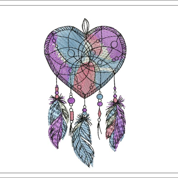 Heart Dream Catcher