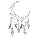 Dream Catcher Embroidery Design 3 - Machine Embroidery