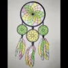 Dream catcher embroidery design 5 - colorful embroidery pattern