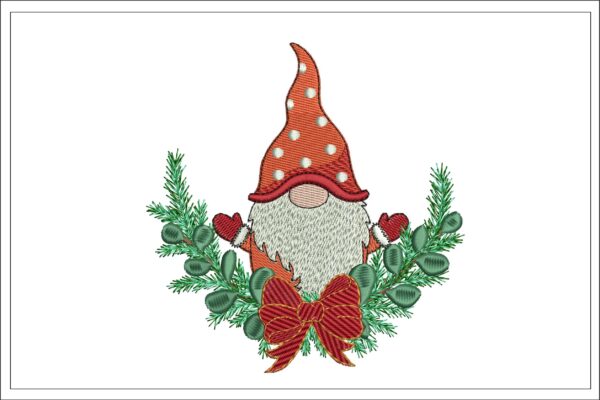 Wreath With Gnome