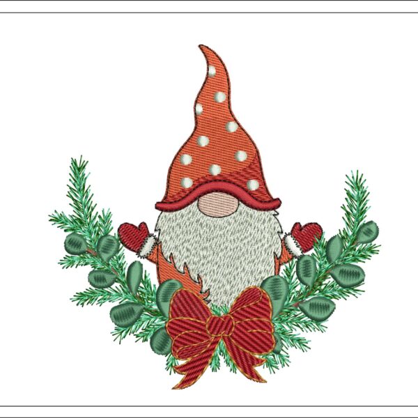 Wreath With Gnome