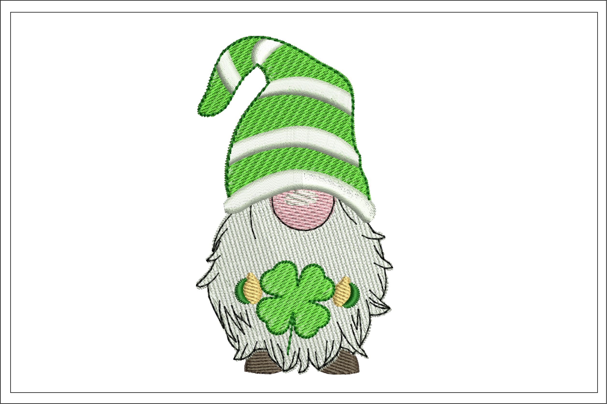 Gnome with clover 2