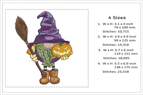 Halloween gnome 1