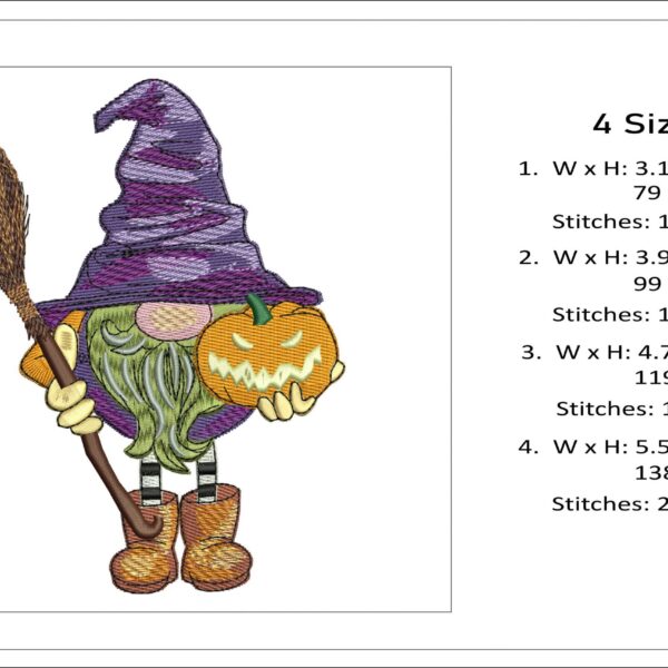 Halloween gnome 1