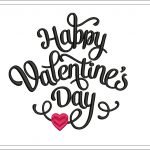 Love Embroidery Design | Happy Valentine's Day