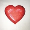 Red heart embroidery design 1