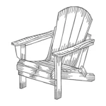 Adirondack Chair Embroidery Design - Sketch Embroidery
