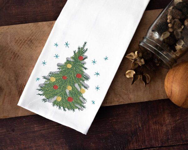 Christmas Tree embroidery design