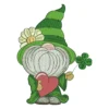 Cute Irish gnome embroidery design - gnome embroidery pattern1
