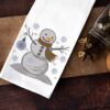 Cute Snowman embroidery design