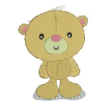 Cute Teddy Embroidery Design - Bear Pattern