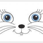 Bunny Embroidery Design | Rabbit Face