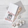 Baking Queen embroidery design