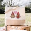 Cute Gnome Couple embroidery design