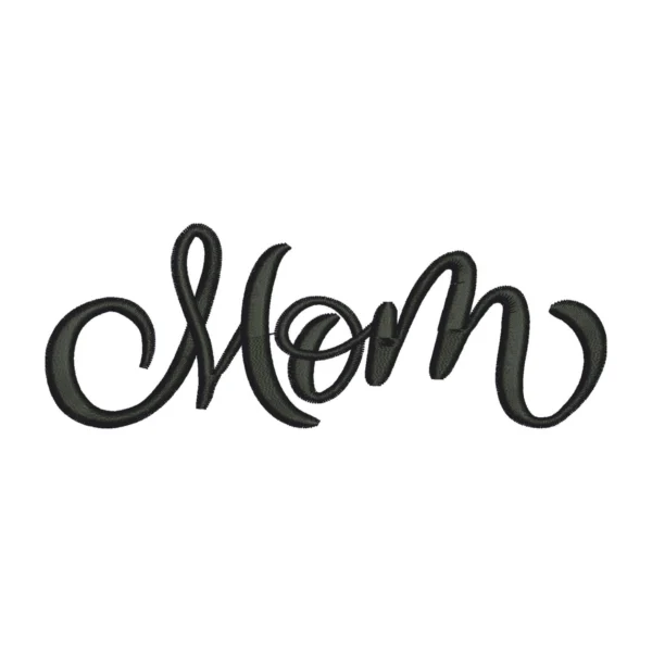 Mom embroidery design 1