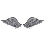 Angel Wings Embroidery Design 2 - Machine Embroidery Pattern