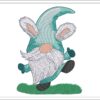 Bunny Gnome embroidery design