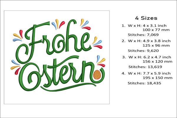 Frohe Ostern