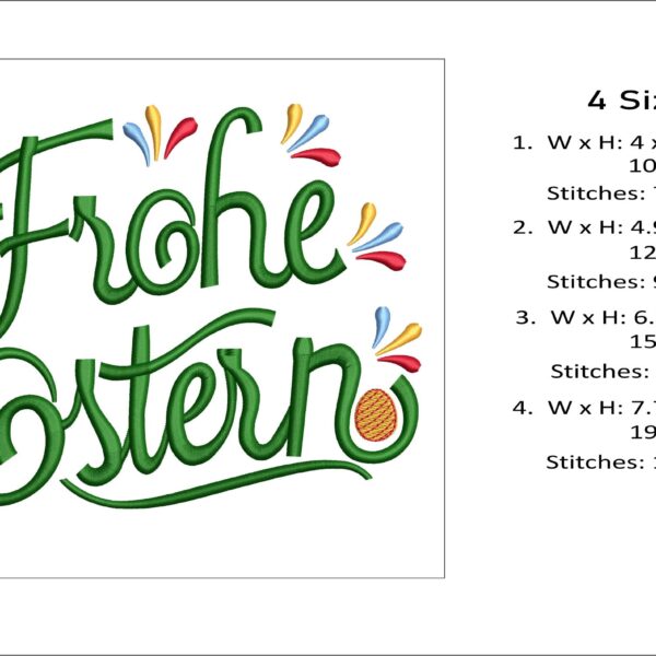 Frohe Ostern