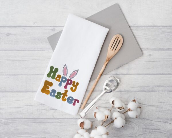 Happy Easter embroidery design