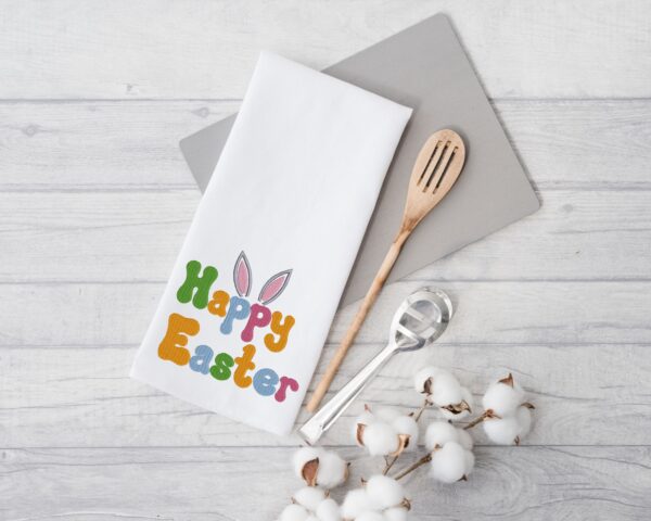 Happy Easter embroidery design