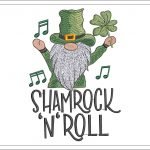 Gnome Embroidery Design | Happy St. Patrick's Day