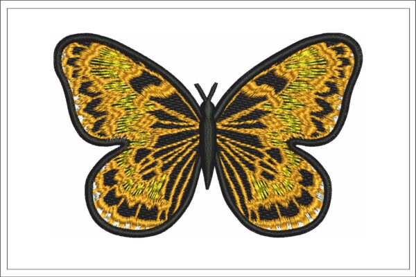 Free Standing Butterfly embroidery design