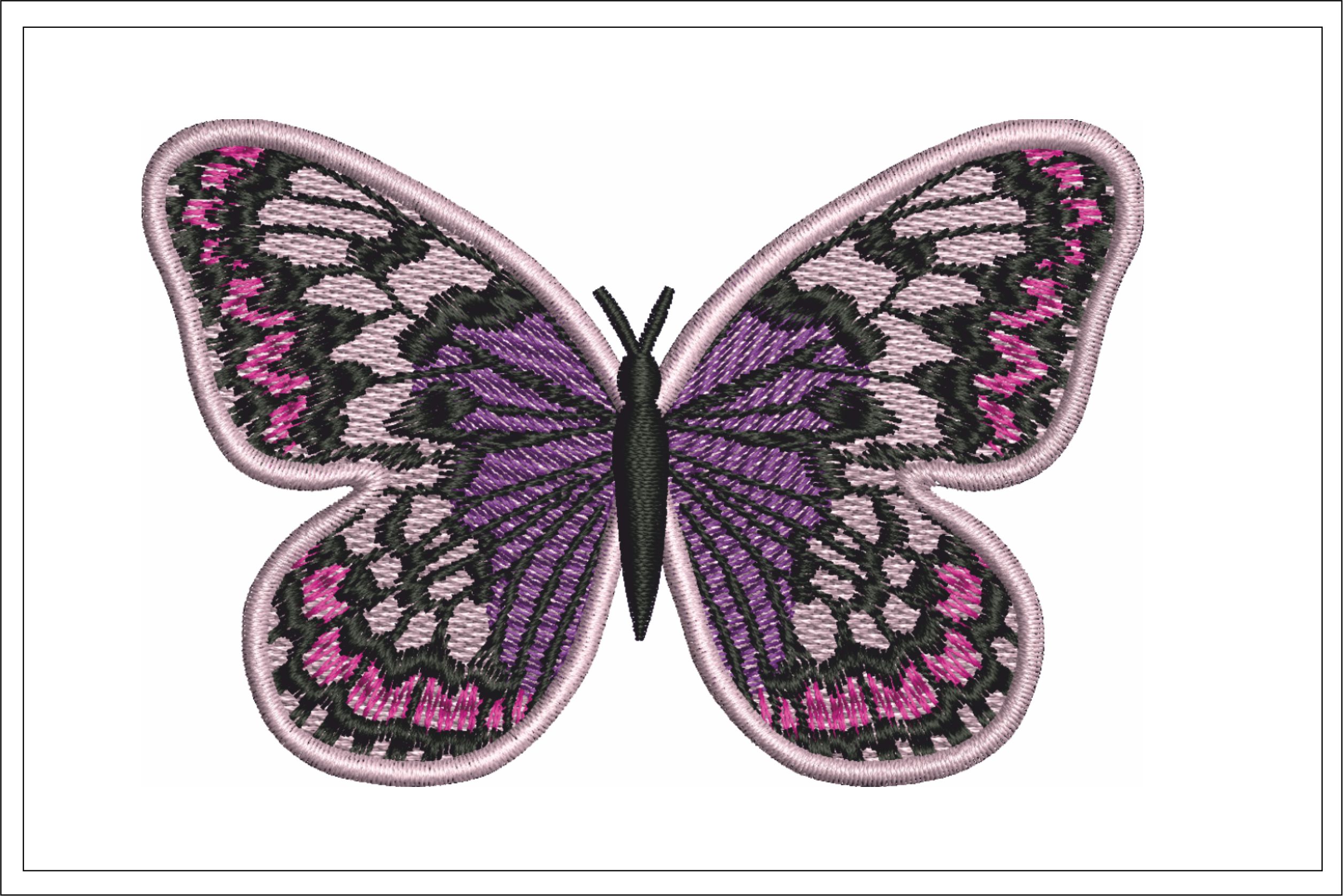 Free Standing Butterfly Embroidery Design – Embroidery Escape