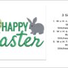 Happy Easter embroidery design