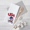 USA gnome embroidery design