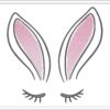 Bunny Head embroidery design