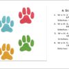 Dog Paw embroidery design