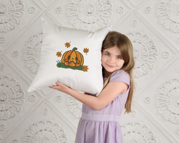 Pumpkin embroidery design