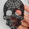 FSL Skull embroidery design