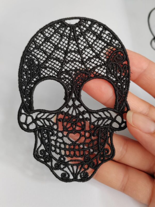 FSL Skull embroidery design