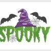 Spooky embroidery design