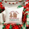 North Pole Gingerbread embroidery design