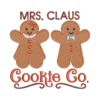 Mrs Claus cookie co embroidery design - gingerbread embroidery design - Christmas embroidery pattern 1