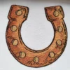 Horseshoe embroidery design