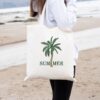 Summer Palm Tree Embroidery Design