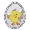 Chick embroidery design - Easter egg embroidery pattern 1