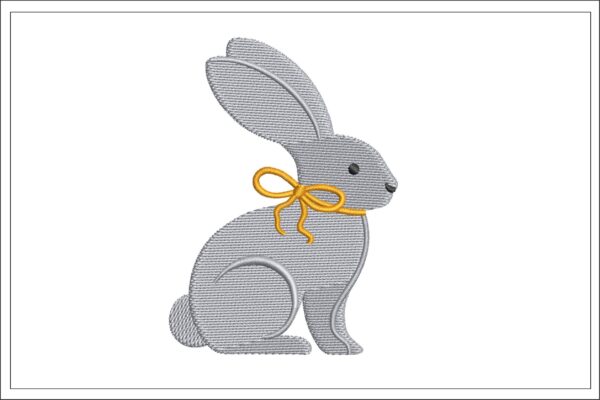 Easter Bunny embroidery design