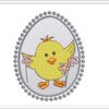 Easter Egg - Chick embroidery design