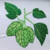 A twig of hops embroidery design - hops embroidery design - machine embroidery pattern