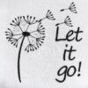 Let it go embroidery design