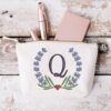 Letter Q embroidery design