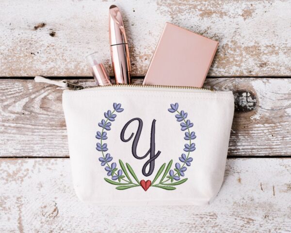 Letter Y embroidery design