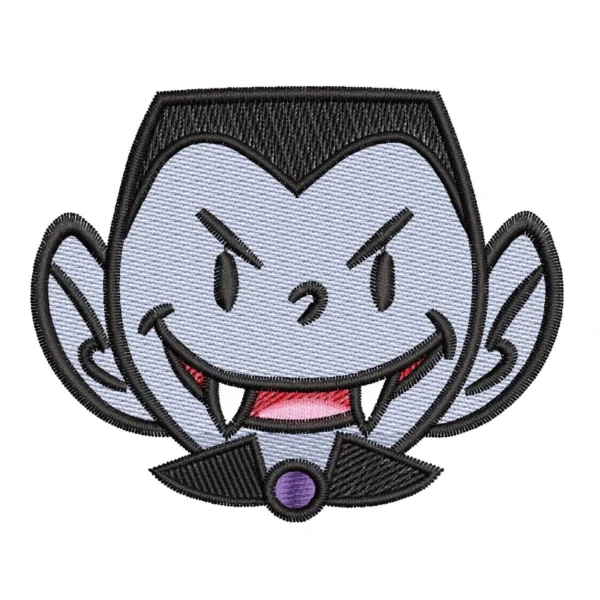 Freestanding embroidery- Dracula embroidery design 1